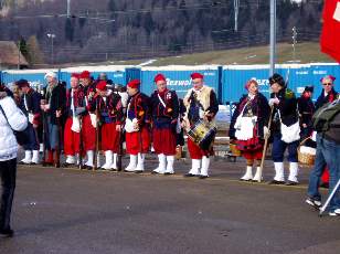 Commmoration 1 fvrier 1871, l'arme du Gnral Bourbaki entre aux Verrires