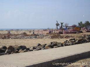 Bord de mer  Madras
