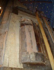 Le retable vue ct verso...