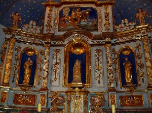 Retable renov des Ferrre d'Ast  l'glise Saint Martin  Antist