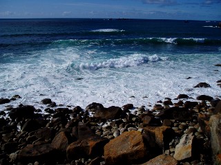 Cte de Trmazan en avril 